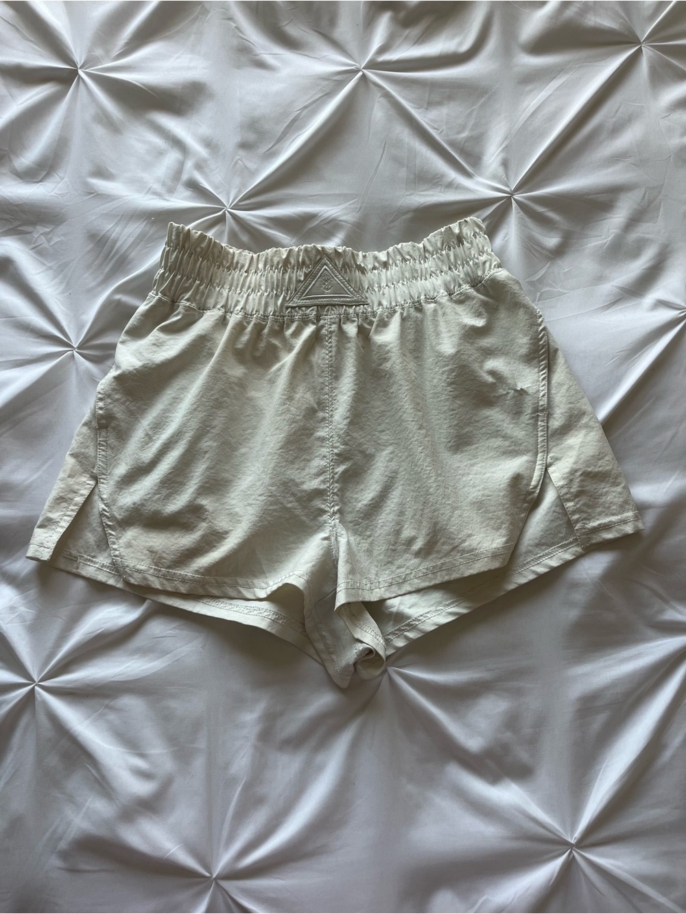FP Movement Next Round Running Shorts Cream White